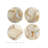 Kiyanni Round 4 Piece Coaster Set