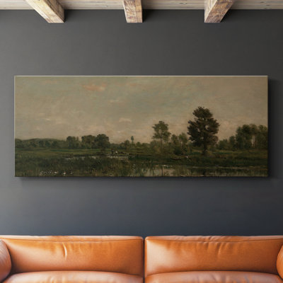 Série paysage-DL XXV- Toile tendue avec châssis - Prêt à accrocher