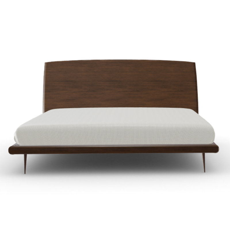 Platform Bed, Walnut, King