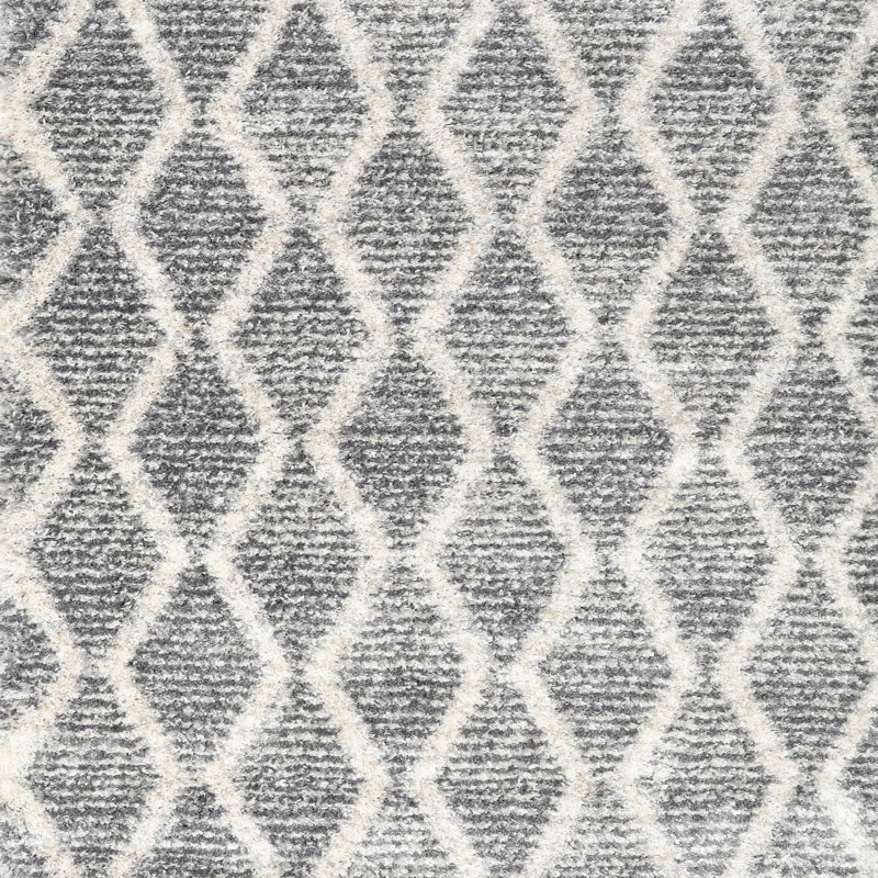 Geometric Indoor Rug, Square 3'