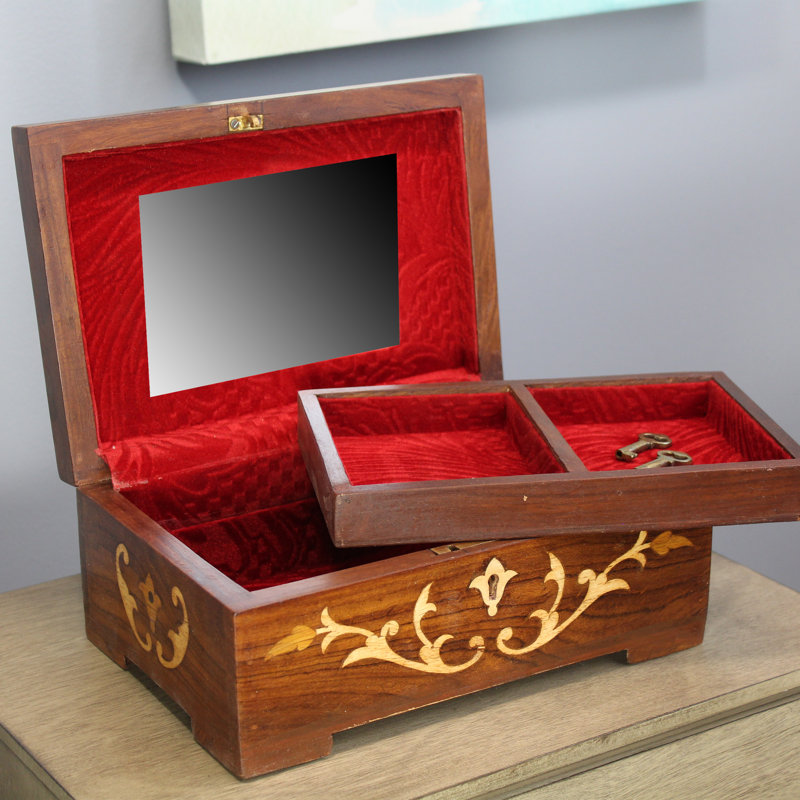 Abramson Wooden Decorative Trunk