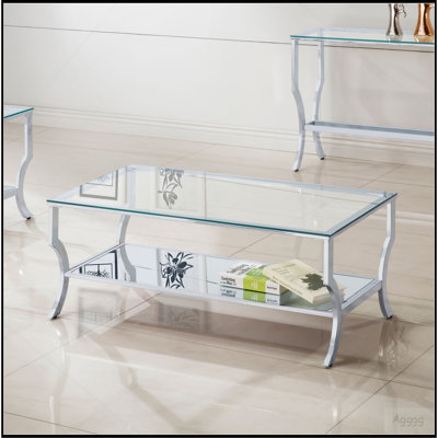 Seroff Chrome Coffee Table