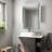 Frameless Led Bathroom Mirror,3 Colors Dimmable,anti-fog,memory Function,wall Mounted Lighted Vanity Mirror-1287647267