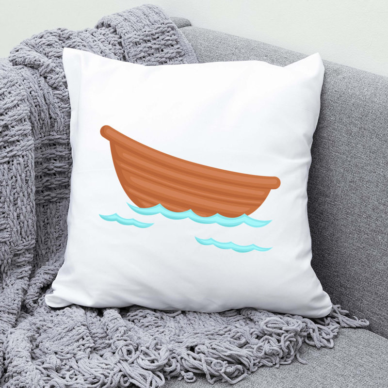 Coussin Lucette, H 14 po x l 14 po