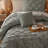 Bailey Pink Diamond Pucker Woven Wrinkle Resistant 4-Piece Full/Queen Comforter Set-110406108-110406104