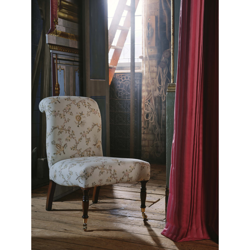 Giles Deacon Trelliage Fabric, Chamomile/Chalk