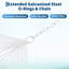 Extra Large Outdoor Hammock – Classic Deep and Light Blue Stripe – Durable, Comfortable Hanging Bed for Garden, Patio, Lawn-2028839337
