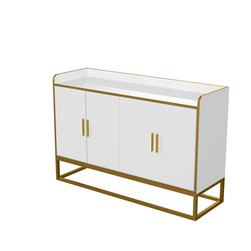 Armoire de rangement de cuisine de haute qualité avec pieds en métal