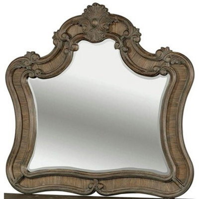 Miroir de commode traditionnel Tadeo