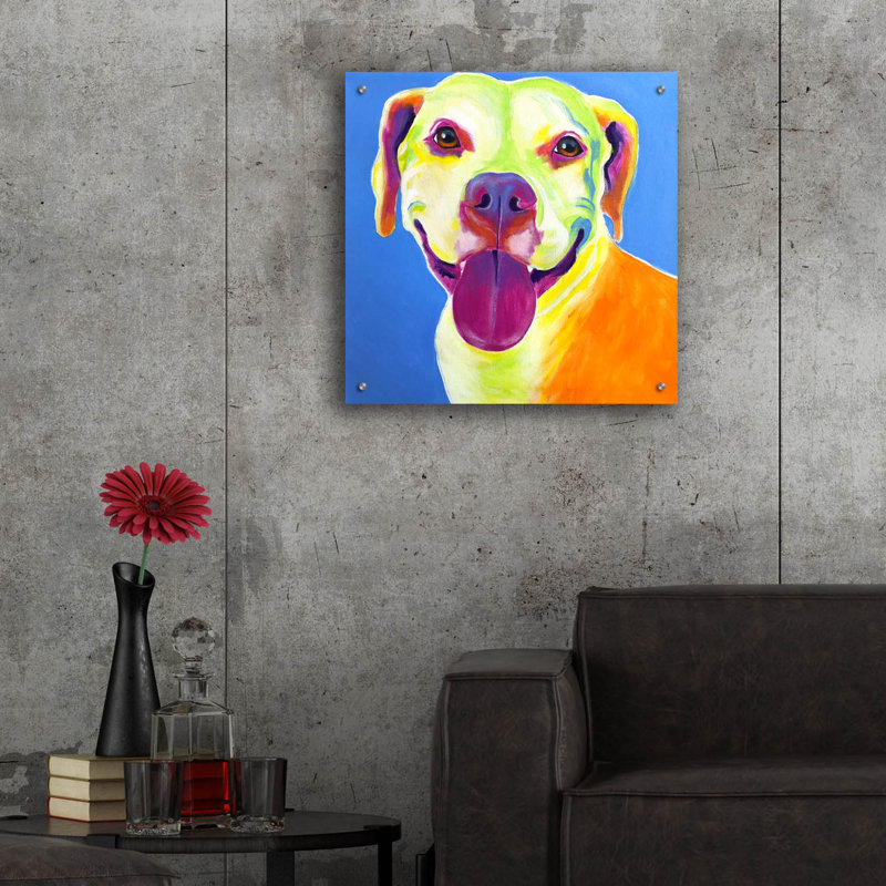 «Pit Bull - Daisy» par Dawg Painter, H 24 po x l 24 po
