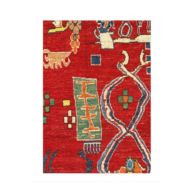 Neevan One-of-a-Kind 7'11'' X 10'9'' Hand Knotted Area Rug
