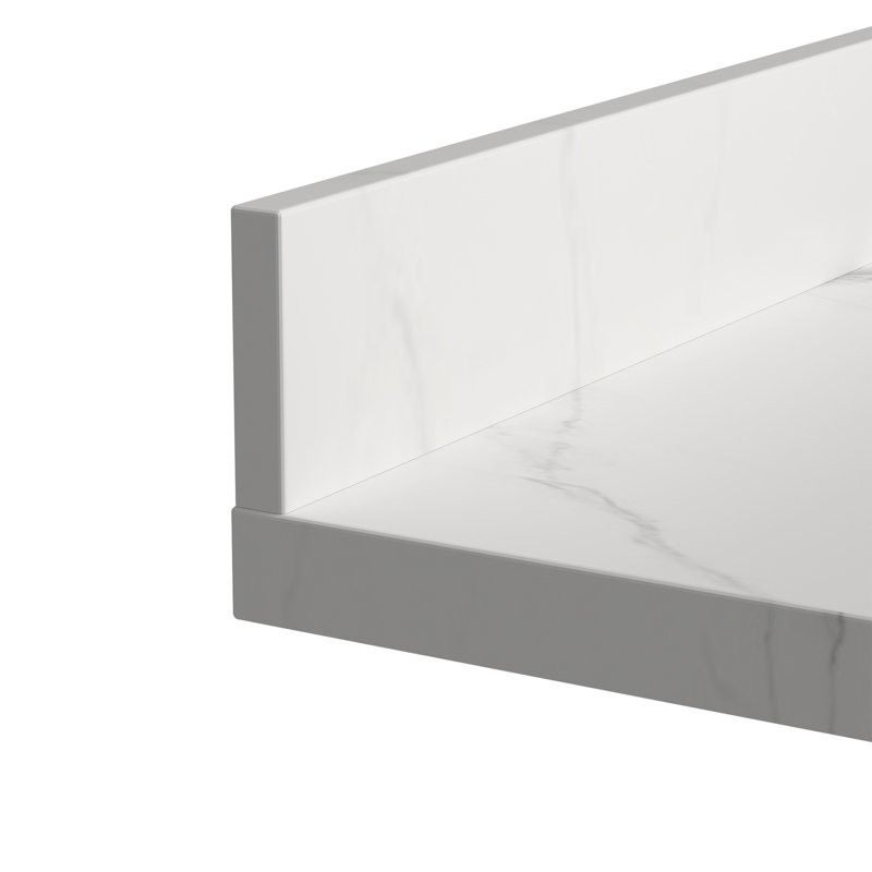 Plateau de meuble-lavabo simple 49 po avec 1 trou de robinet