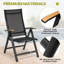 Ensemble repas pour 8 personnes L 94,49 po x l 35,43 po avec table rectangulaire extensible et fauteuils inclinables