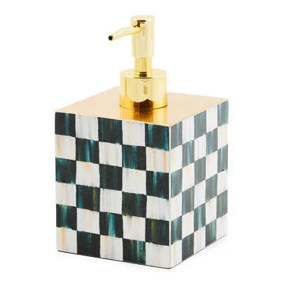 Courtly Check Lacquer Soap Pump