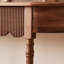 Console simple de style français moderne brune