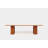 Occidental Rectangular Solid Wood Top with Solid Wood Base Dining Table-11883610