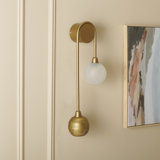 Favets Iron Flush Mounted Sconce
