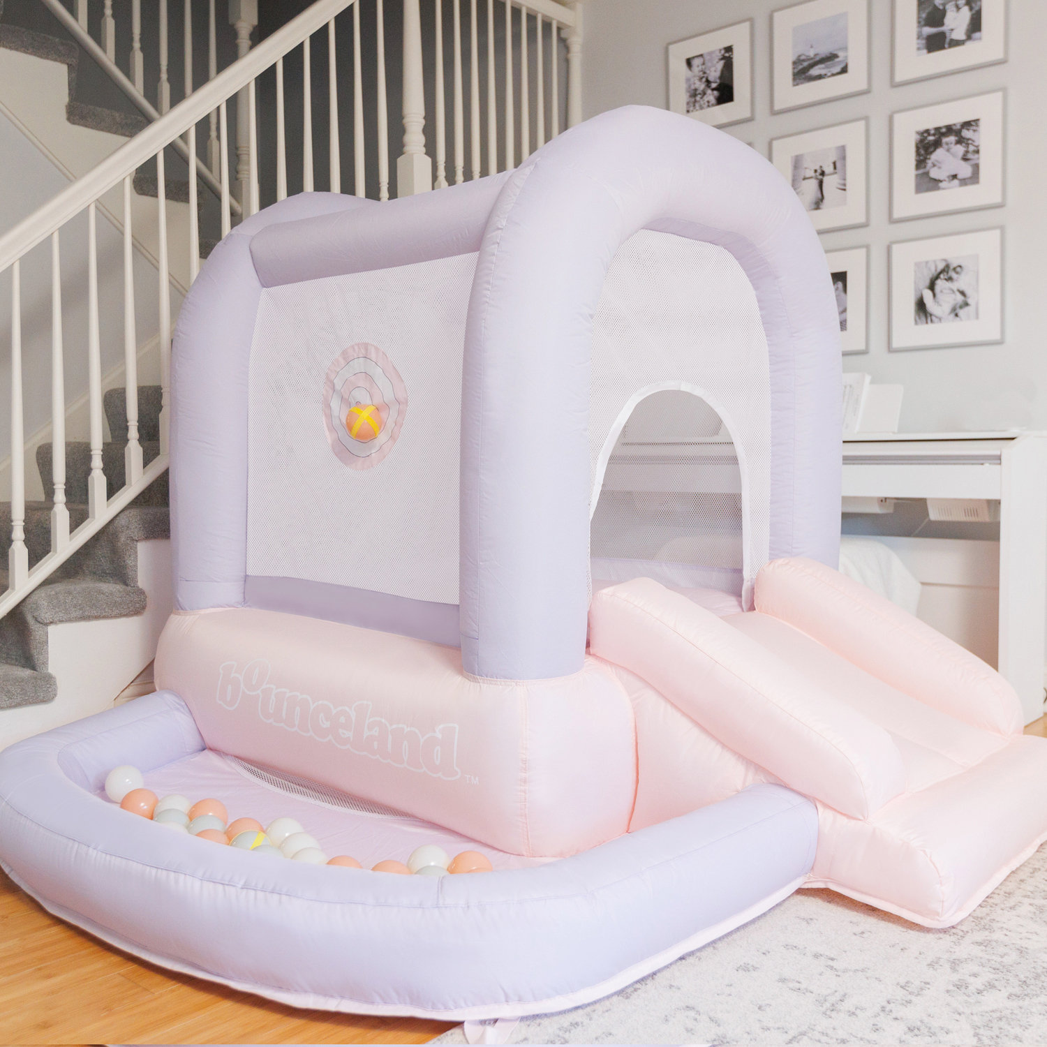 Bounceland Mini Bouncer Cloud with Ball Pit & Reviews | Wayfair