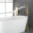 2 Handle Floor Clawfoot Tub Faucet with Diverter-60221117