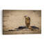 Golden Cobra Alert Abstract Contemporary Snake Landscape Nature Wall Art Print by Jeffrey C. Sink - 1 Piece Wrapped Canvas Wall Art-1978022298