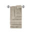Ensemble de serviettes de bain de luxe 4 pièces Hamer - 100% coton turc, ultra doux et très absorbant, 30 po x 54 po, élégant design Dobby pour spa et maison-999982511