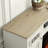 White Farmhouse 61" Fireplace TV Stand-1027449519