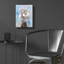 Art mural épique «Flower Crown Poodle 3» par Furbaby Affiliates-2094753149