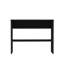 Console noire avec rangement ouvert-568500497