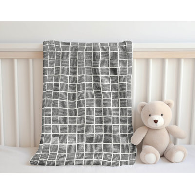 Tally Blocks Velveteen Fleece Blanket