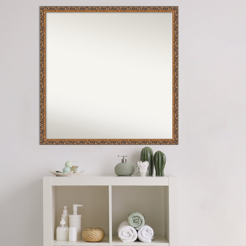Miroir de salle de bain Antoniette, 28 po x 28 po