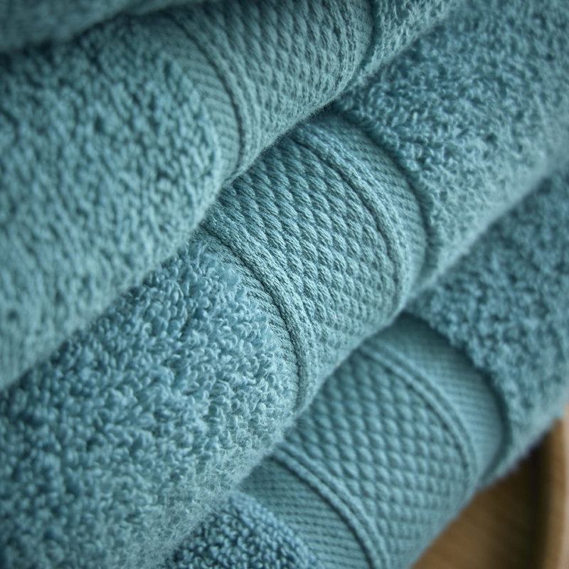 Luxury Zero Twist 100% Cotton Bath Towel, Teal