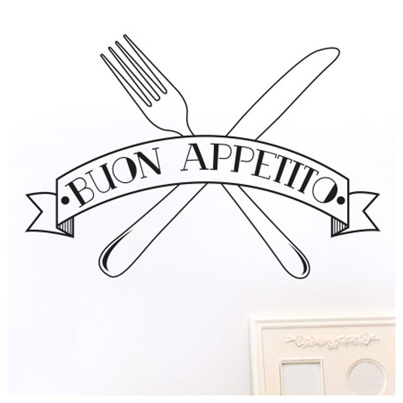 Wall Decal, Black, Large