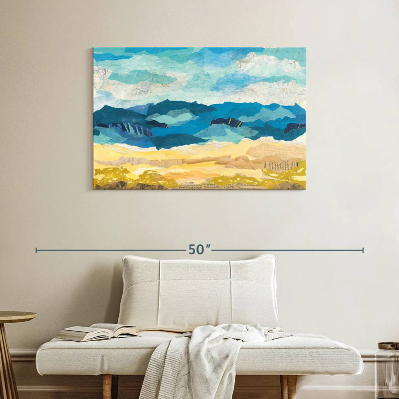 Avery Abstract Coastal I, 26" H x 39" W