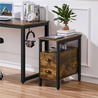 Side Table with Storage