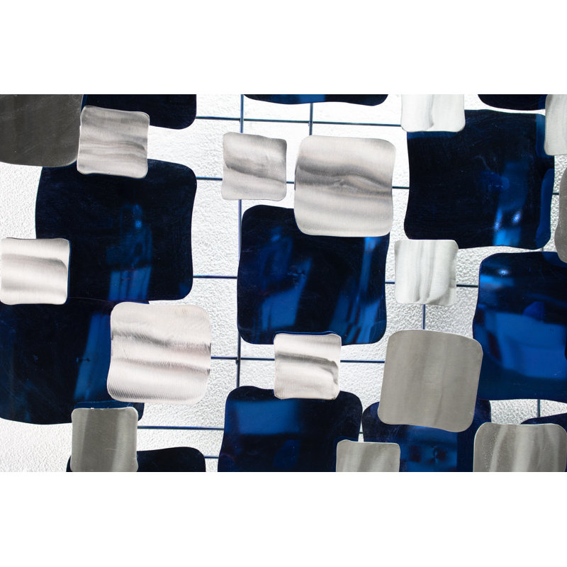 Handmade Modern Abstract Wall Decor on Metal