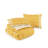  Pasadena Medallion Yellow Microfiber Comforter with Tassels-1104642789