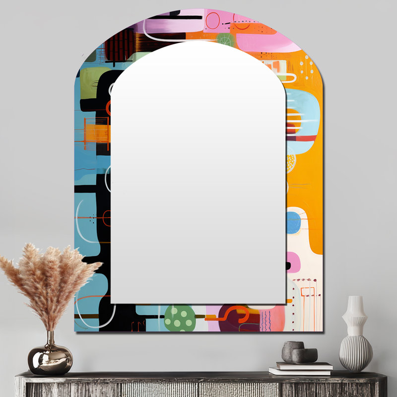Miroir mural Mid Arch, 43 po x 33 po