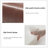 Anahli 60'' W Modern Industrial Genuine Leather Bench with Tufted Design-1028906485