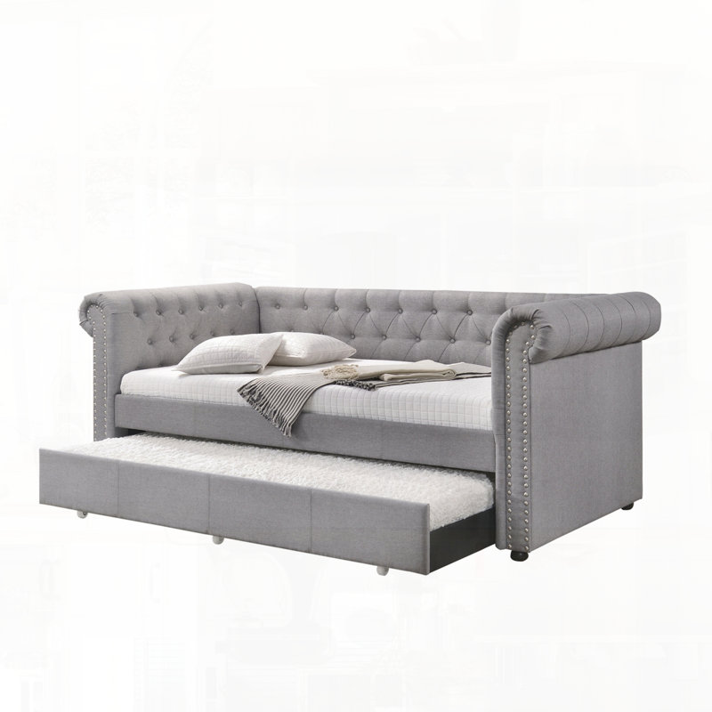 Fabric Daybed with Trundle