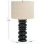 Lampe de table en bois de manguier 27 po Asta
