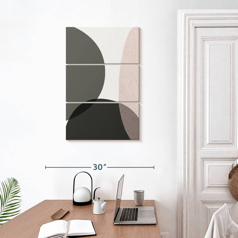 Avery Minimalist Circles IV, 32" H x 20" W