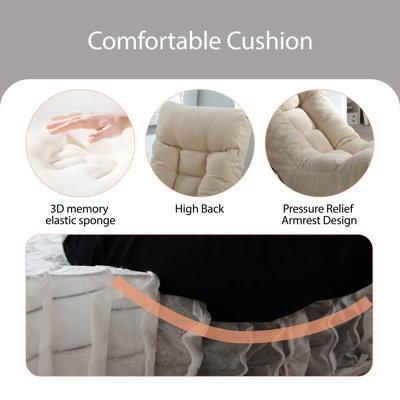 Trule Reseda Adjustable Reclining Rocker Game Chair | Wayfair