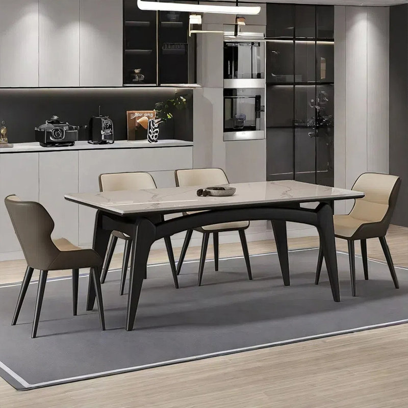 Combinaison de table et de chaise Rock Rock, H 29,52 po x L 62,99 po x l 31,49 po