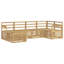 247cm Wide Patio Sectional Set