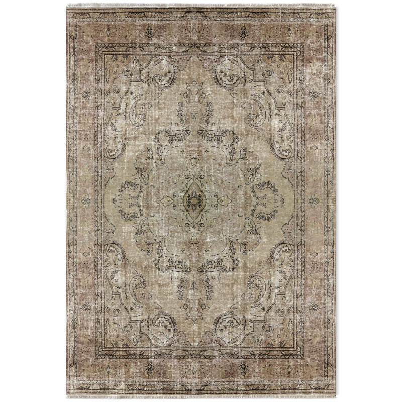 Wykeline Oriental Indoor / Outdoor Rug, Runner 3'4" x 9'11"