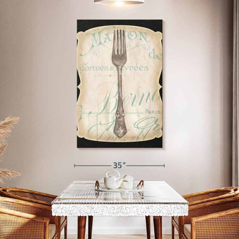 Senne French Fork I, 51" H x 34" W