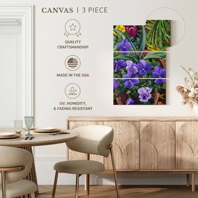 Harnek Flowerpots With Pansies