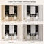 Armoire à pharmacie murale 35 po avec miroir et barre à serviettes, 35 po, noir-1609089468