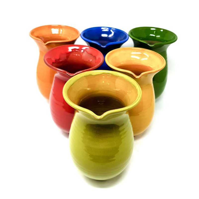 Michalak Ceramic Table Vase, Green