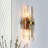 Josse Crystal Flush Mounted Sconce